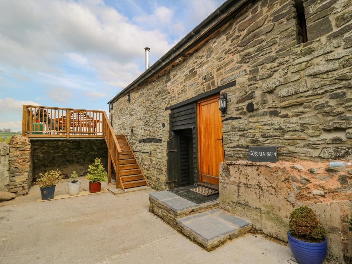 Goblaen Barn Builth Wells Exterior foto
